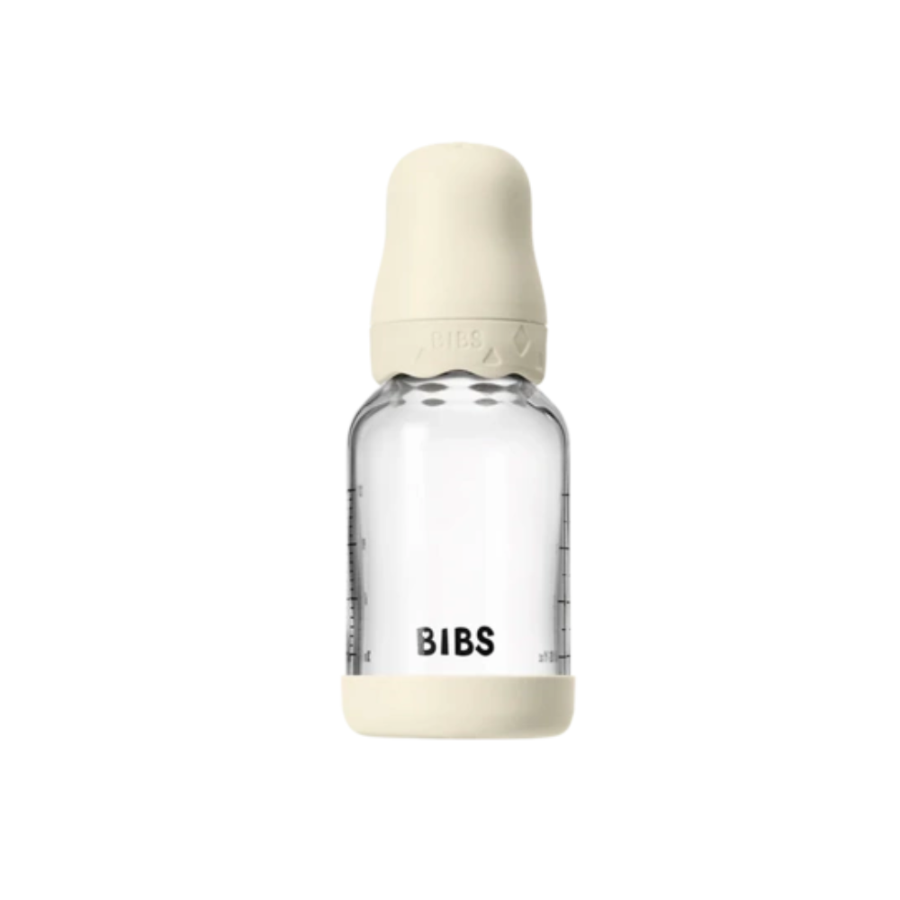 RetailSync:12925 Bibs Glass Baby Boheme Bottle Round Latex Size1 120ml Slow Flow