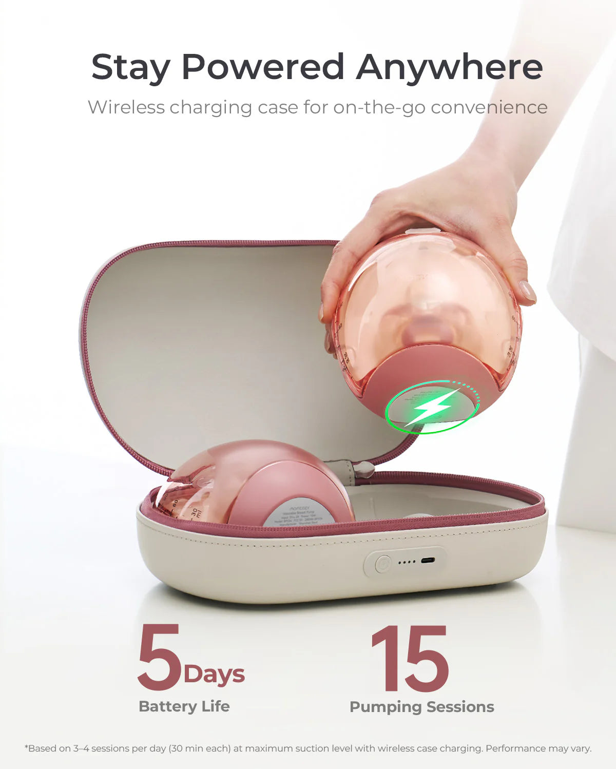 RetailSync:12928 MomCozy Air 1 Ultra Slim Breast Pump