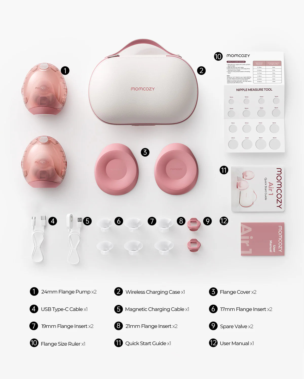 RetailSync:12930 MomCozy Air 1 Ultra Slim Breast Pump