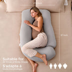 RetailSync:13002 MomCozy Shaped Pillow