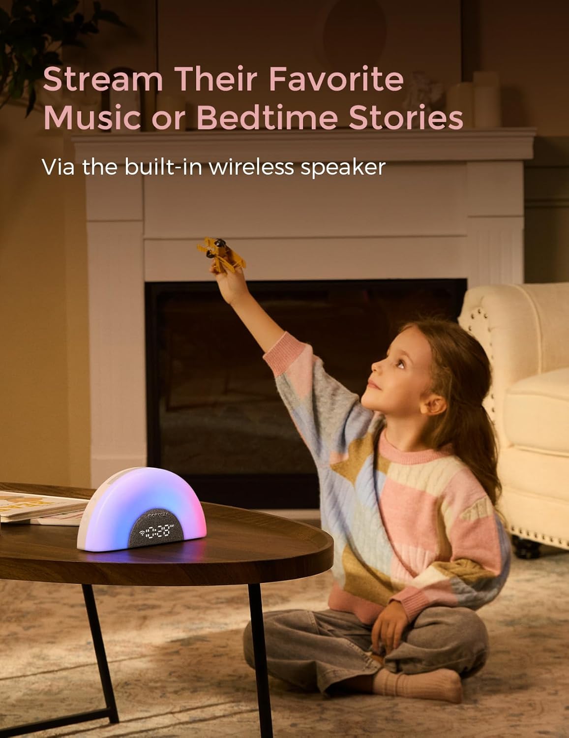 RetailSync:13005 MomCozy Rainbow Dream Sync Tech White Noise Machine
