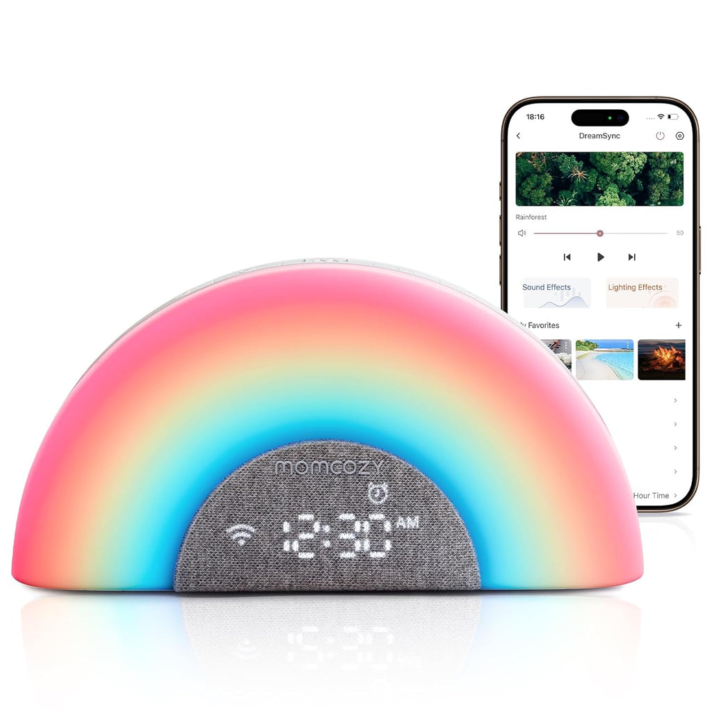 RetailSync:13007 MomCozy Rainbow Dream Sync Tech White Noise Machine