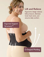 RetailSync:13131 MomCozy Ergonest Maternity Belly Band Black