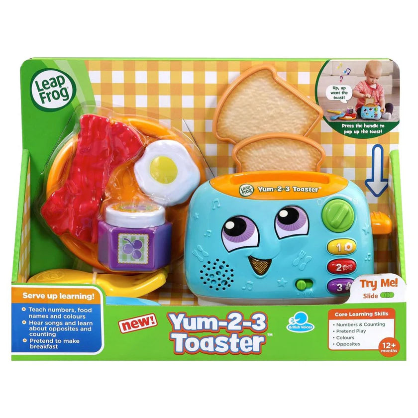 RetailSync:13142 Leap Frog- Yum 2-3 Toaster 12m+