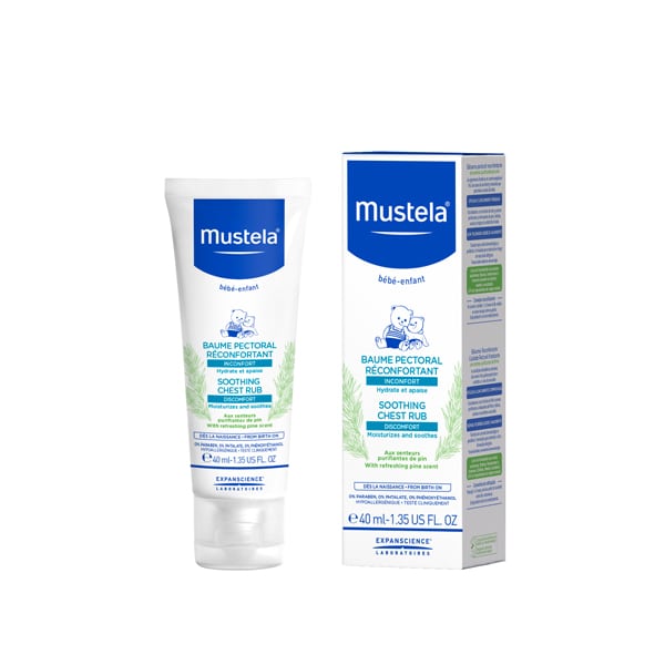 RetailSync:13167 Mustela Soothing Chest Rub 40ml