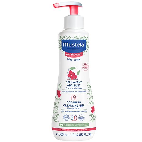 RetailSync:13188 Mustela Sensitive Soothing Cleansing Gel 300ml