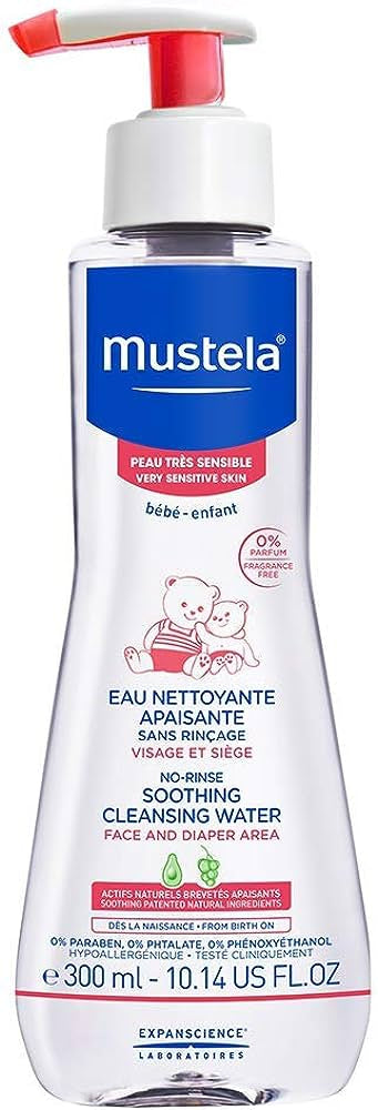 RetailSync:13189 Mustela Sensitive No Rinse Soothing Cleansing Water 300ml