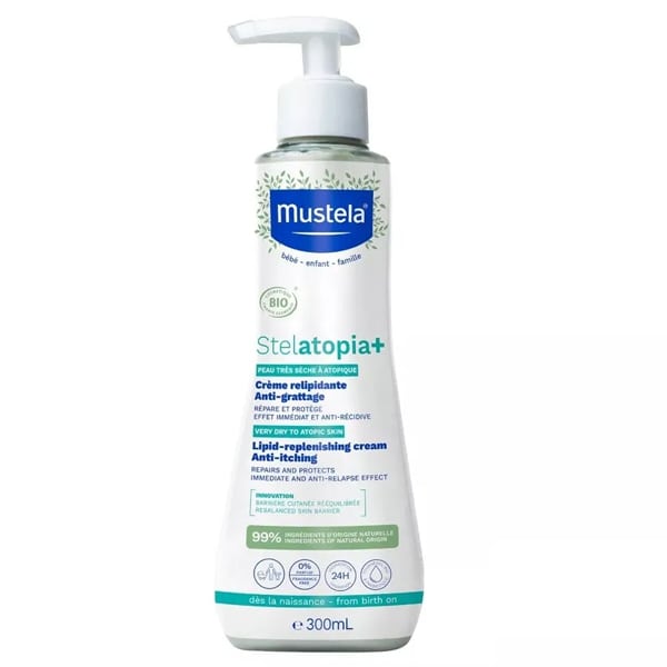 RetailSync:13290 Mustela Stelatopia + Lipid Replenishing Cream 300ml