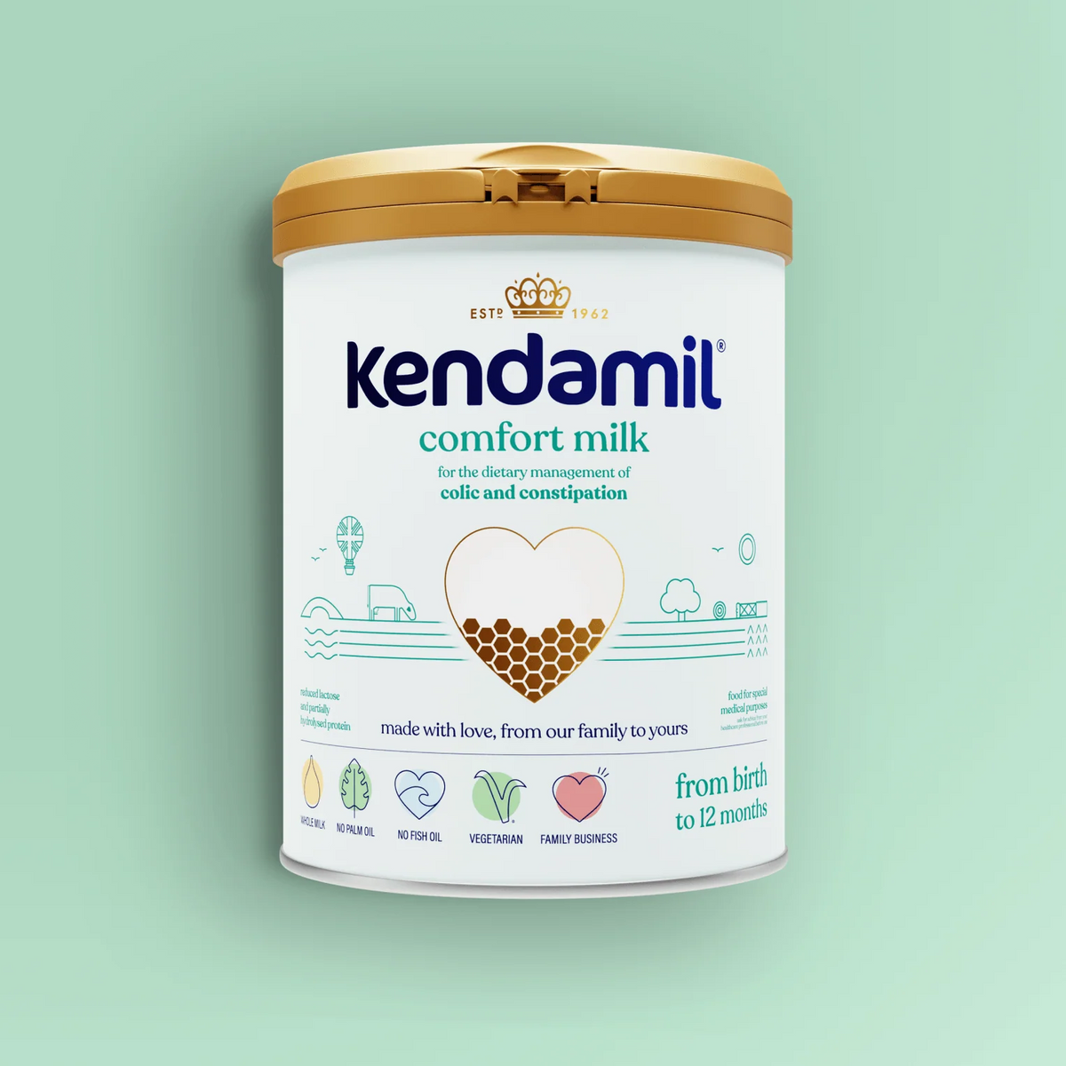 RetailSync:13304 Kendamil Comfort Formula Milk 800g
