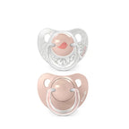 RetailSync:13323 Suavinex Soother Silicone Physiological 0/6m Birdies: Pink