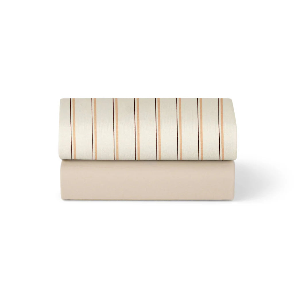 RetailSync:13424 Snuzpod Crib 2pk Fitted Sheets 44X80