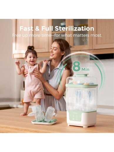 RetailSync:13481 MomCozy 4 in 1 Bottle Steriliser with Dryer BS04