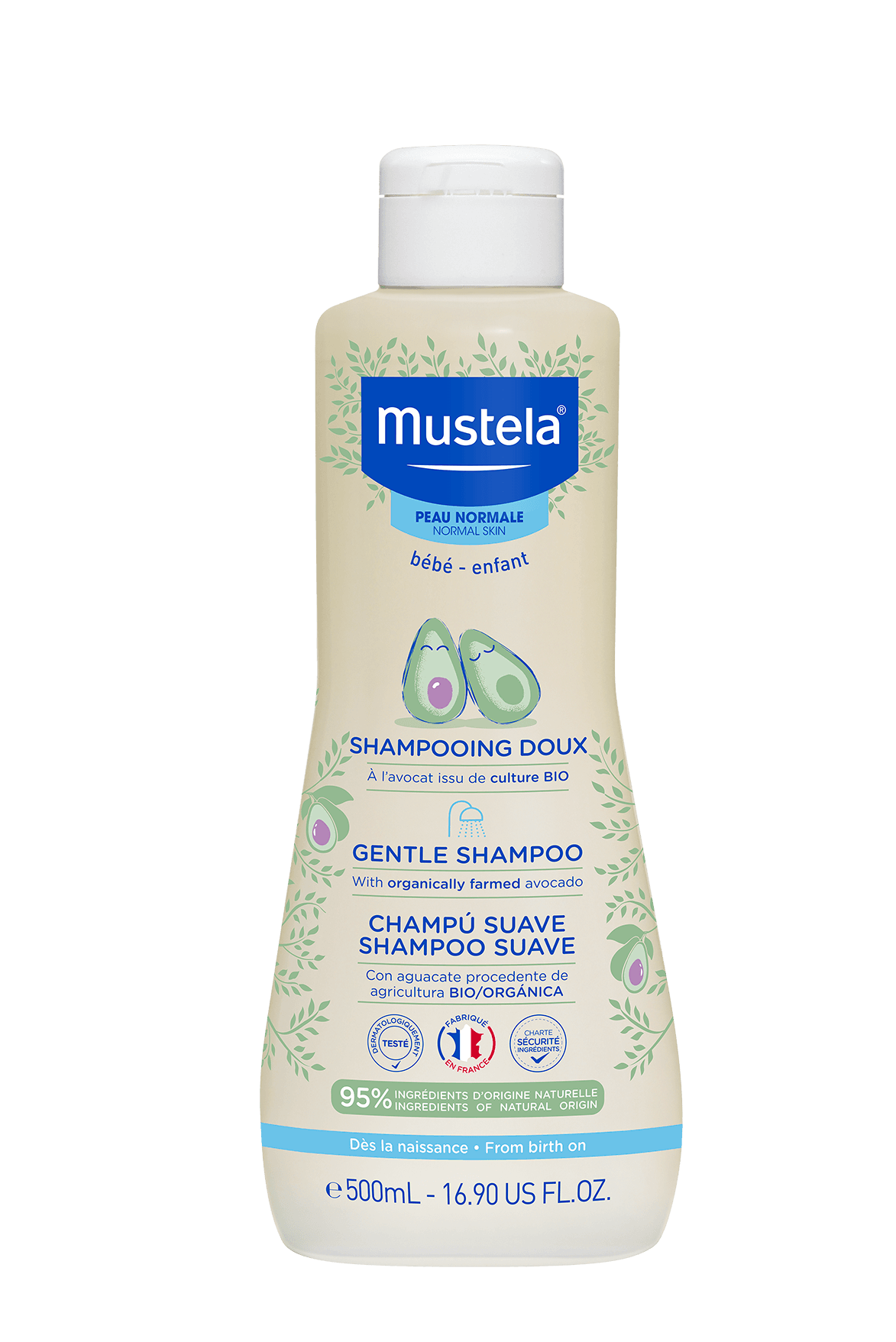 RetailSync:13553 Mustela Gentle Shampoo 500ml