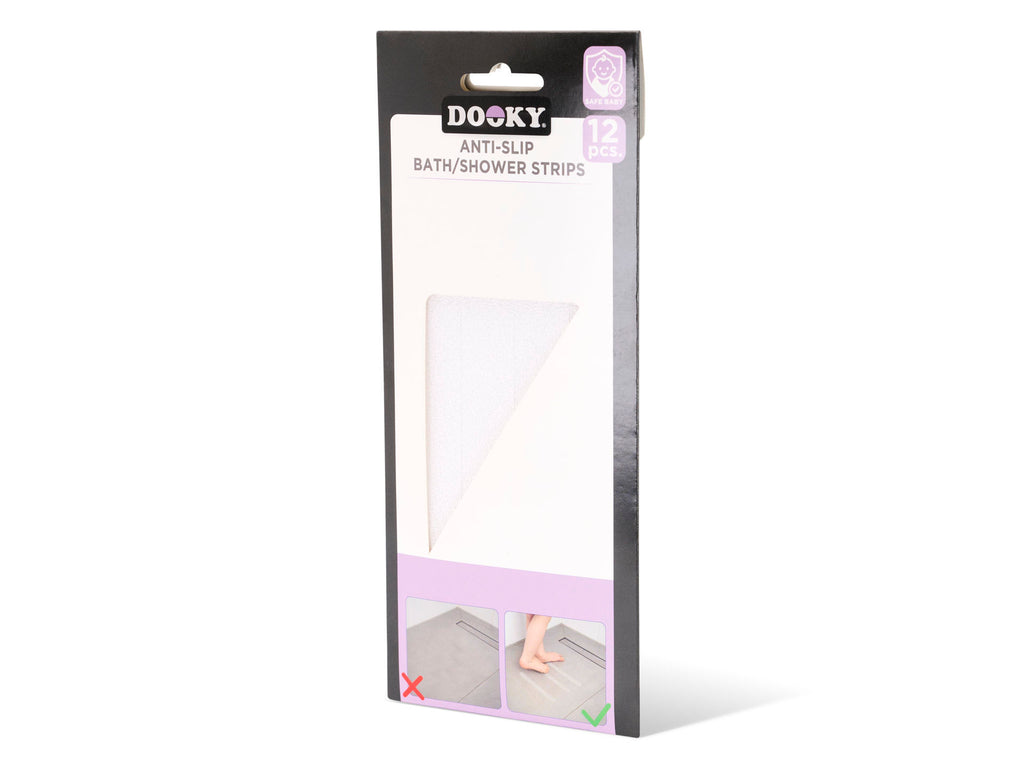 RetailSync:13630 Dooky Anti-Slip Bath/Shower Strips 12pcs