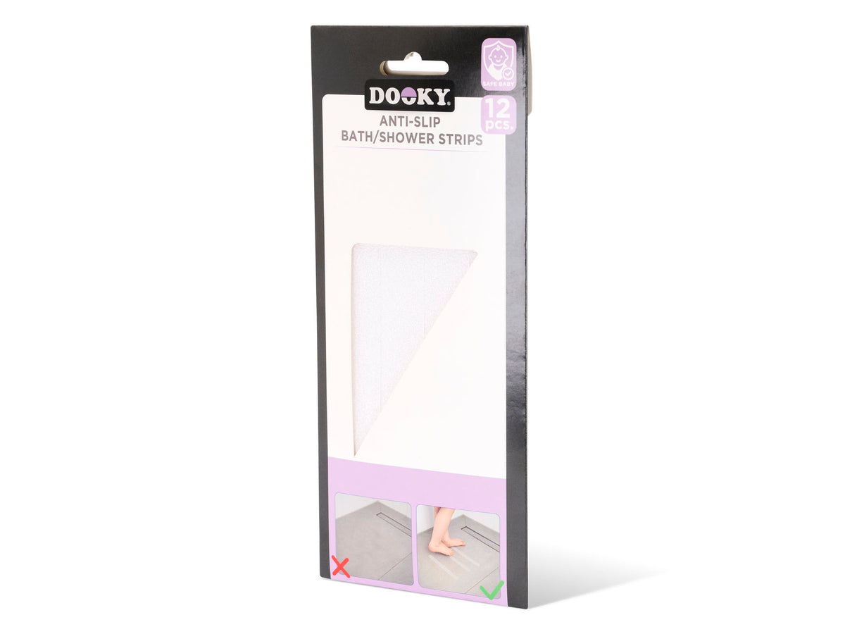 RetailSync:13630 Dooky Anti-Slip Bath/Shower Strips 12pcs
