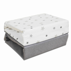 RetailSync:13671 Cuddles Collection Cotbed Fitted Sheets 2pk 70x140cm