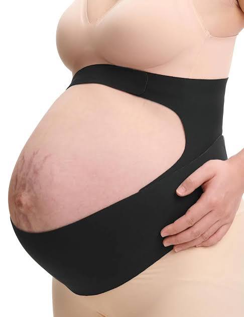 RetailSync:13715 MomCozy Ergonest Maternity Belly Band Black