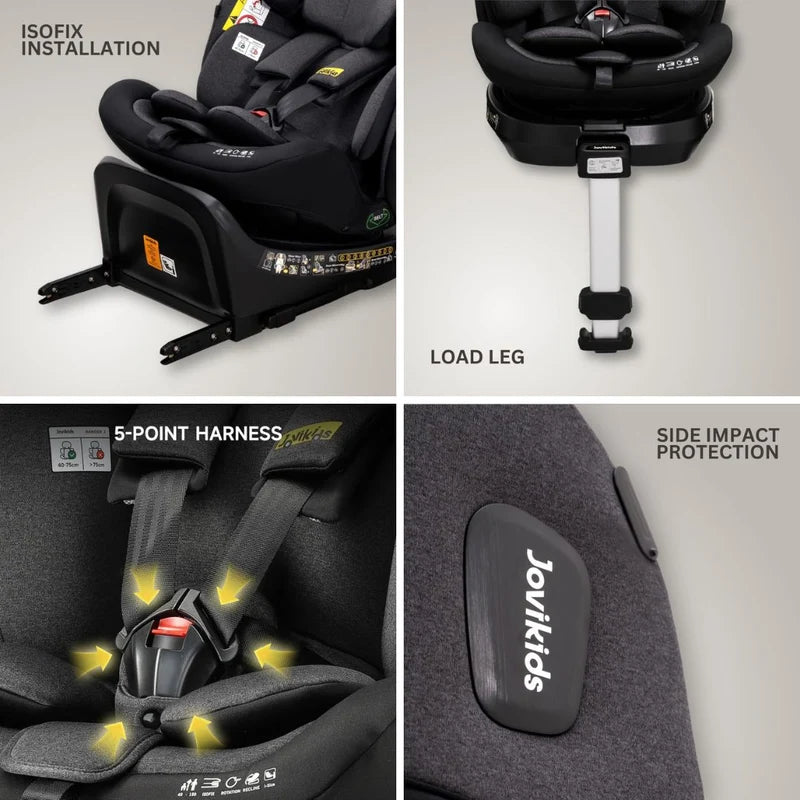RetailSync:13795 JoviKids Ranger 2 Carseat 360 Spin