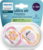 RetailSync:13912 Avent Soother Ultra Air Happy 6/18m