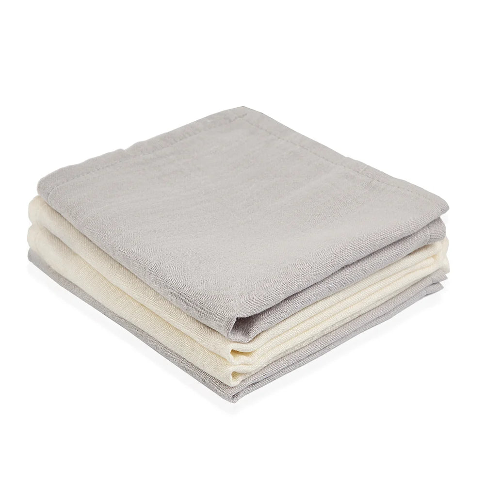 RetailSync:13968 BabyJem Muslin Cloths 4pcs