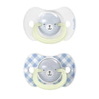 RetailSync:14096 Suavinex Soother Silicone Night/Day 6/18m+ Wild