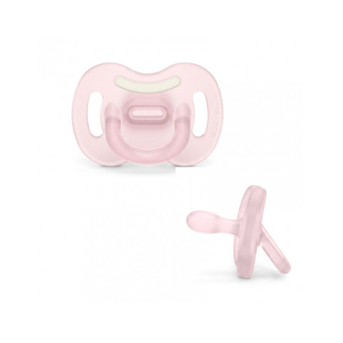 RetailSync:14196 Suavinex All Silicone Smoothie Soother Physiological SX PRO Night/Day 0/6m