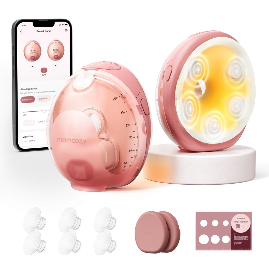 RetailSync:14358 MomCozy Wellness 1 Warm/Massage Wearable Breast Pump