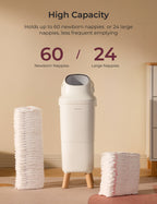 RetailSync:14376 MomCozy Triple Seal Nappy Bin