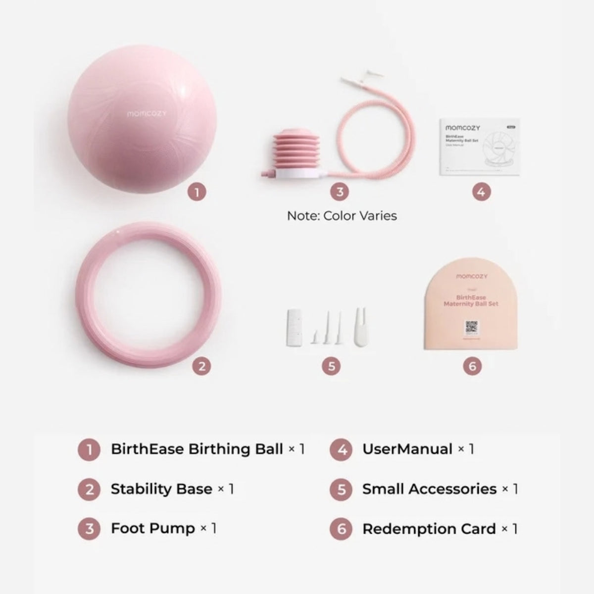RetailSync:14380 MomCozy Birth Ease Pregnancy Ball Set