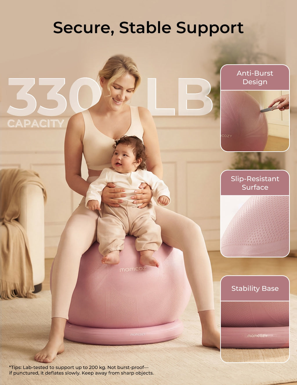 RetailSync:14386 MomCozy Birth Ease Pregnancy Ball Set