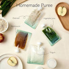RetailSync:14443 MomCozy Reusable Squeeze Food Pouches x10