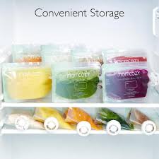 RetailSync:14444 MomCozy Reusable Squeeze Food Pouches x10