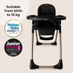 RetailSync:14476 My Babiie MBHC9 Luxe Highchair