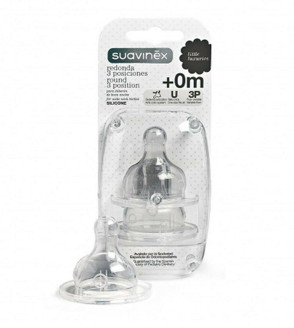 RetailSync:8578 Suavinex Teat Silicone Round 0m+