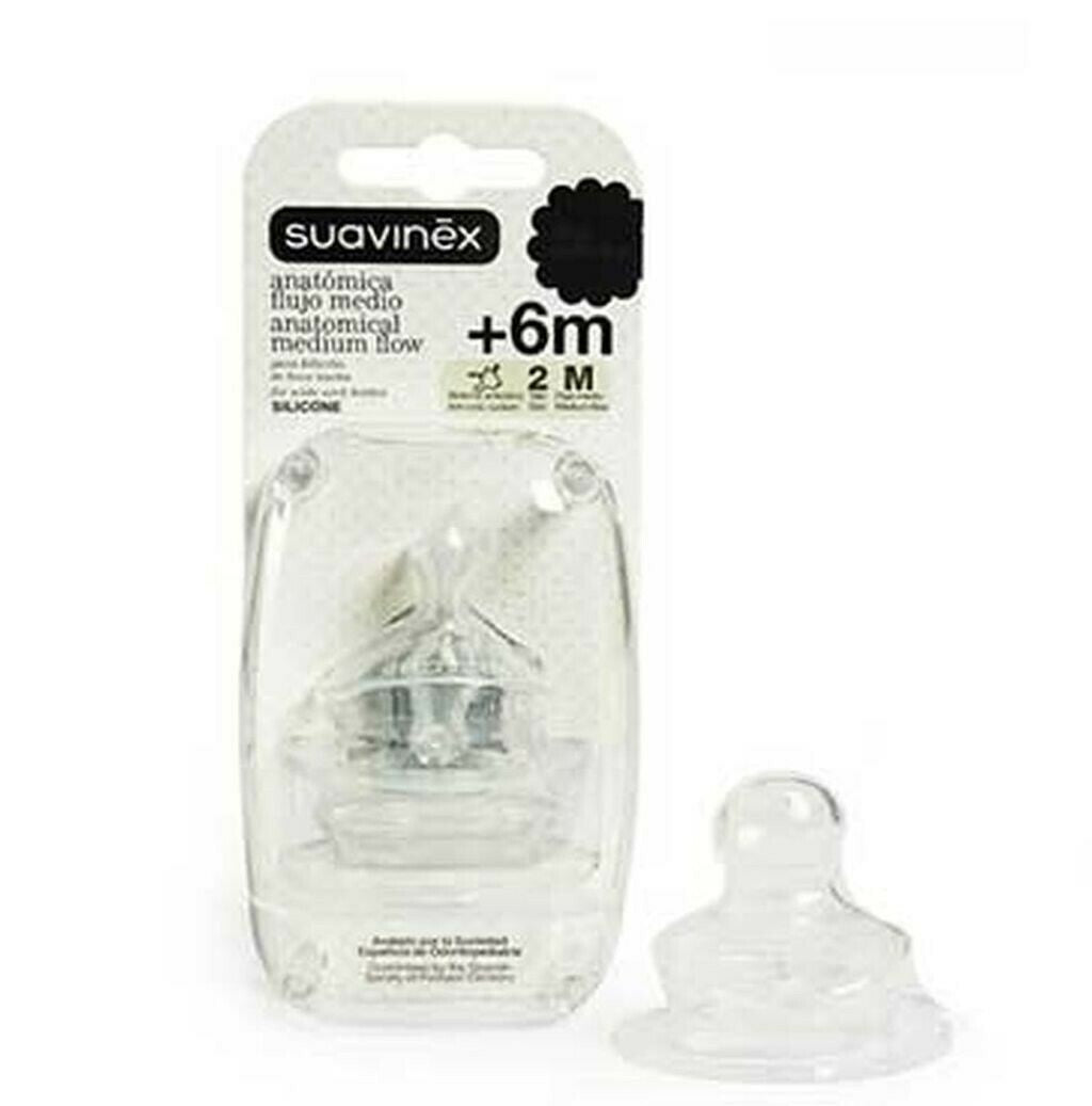 RetailSync:8580 Suavinex Teat Silicone Anatomical 6m+