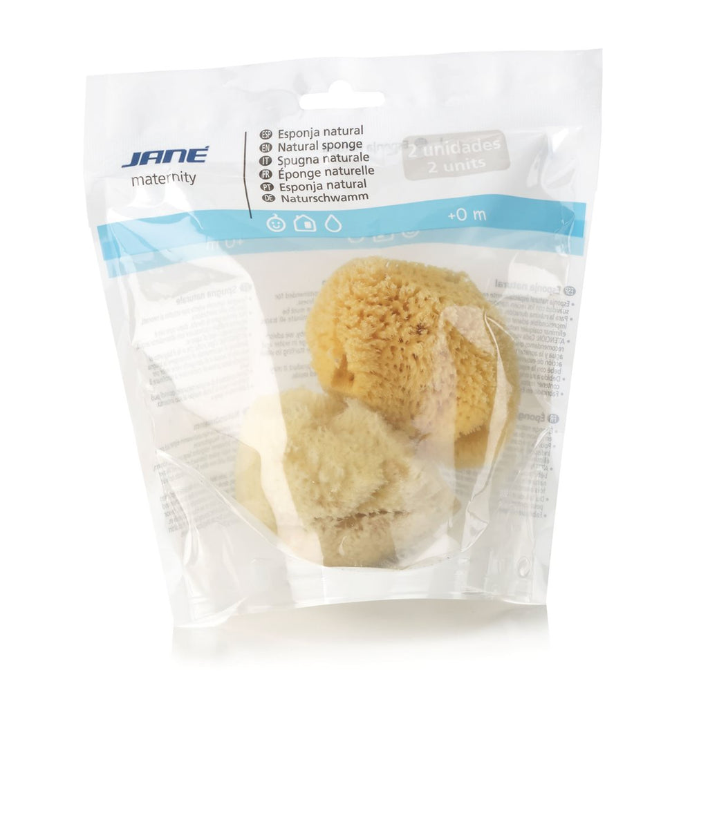 Jane Natural Sponge Twin Pack