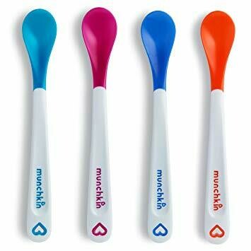 RetailSync:8169 Munchkin White Hot Safety Spoons 4pk 4m+