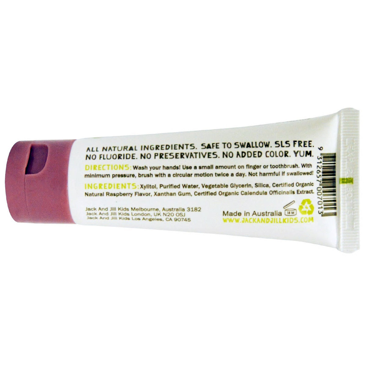 Jack N Jill Natural Toothpaste