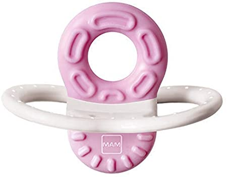 RetailSync:8838 Mam Bite & Relax 2m+ Teether w/Clip Girl