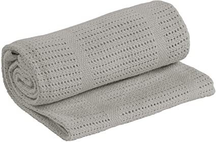 Cuddles Collection Pram Cellular Blanket