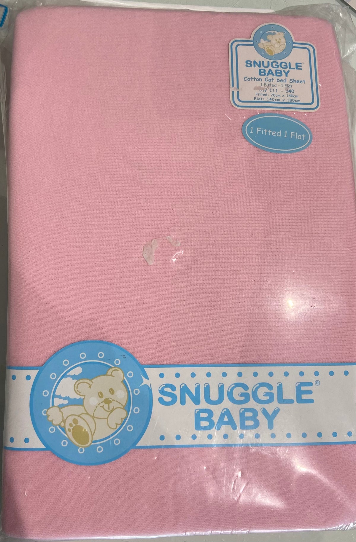 Snuggle Baby Cot Bed Sheets 70x 140cm