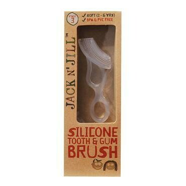 Jack N Jill Silicone Toothbrush And Gum Brush (Stage Three) (2-5 Yrs)