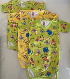 RetailSync:9063 Nursery Time Short Sleeve Vests 3pk