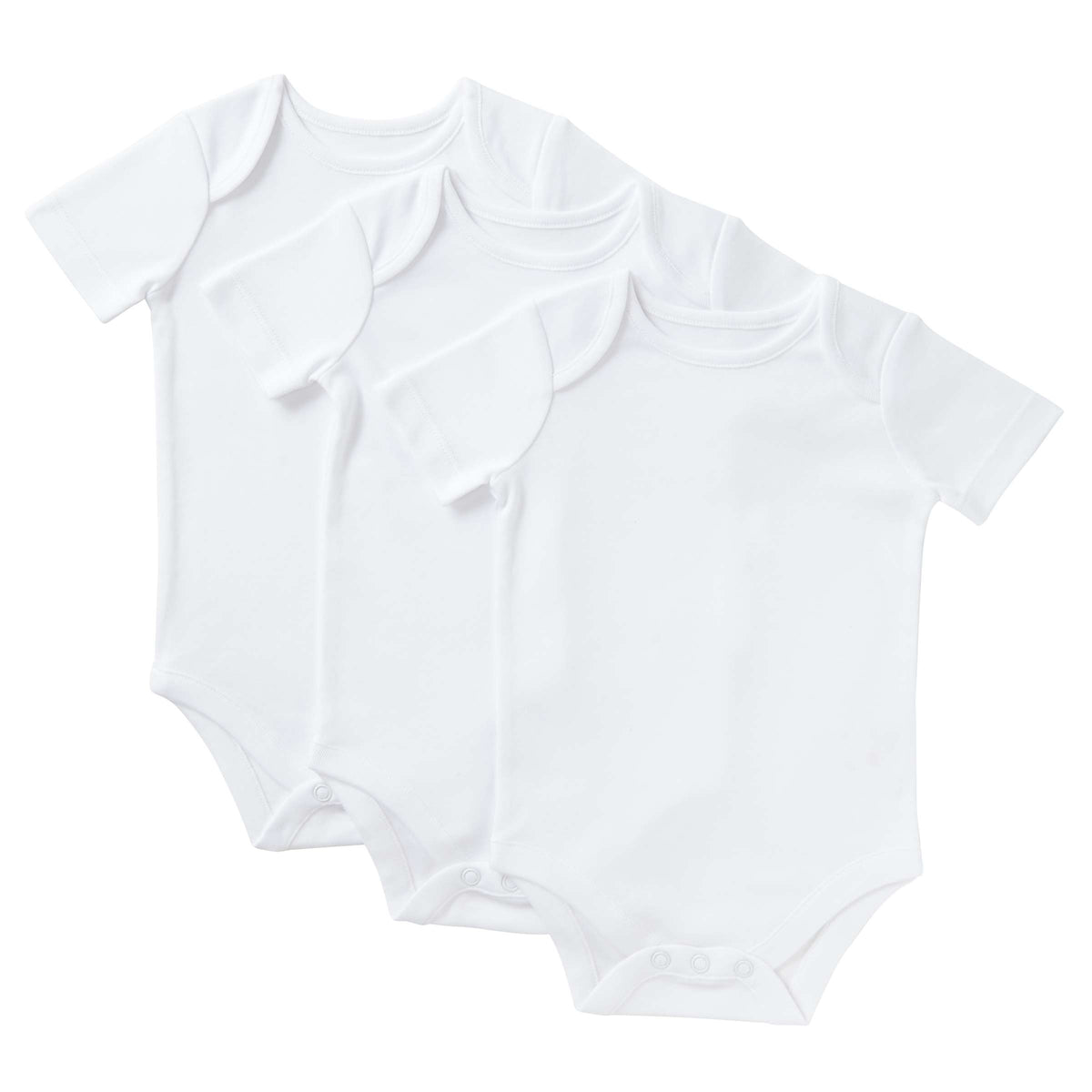RetailSync:9066 Nursery Time Short Sleeve Vest 3pk 12/18m