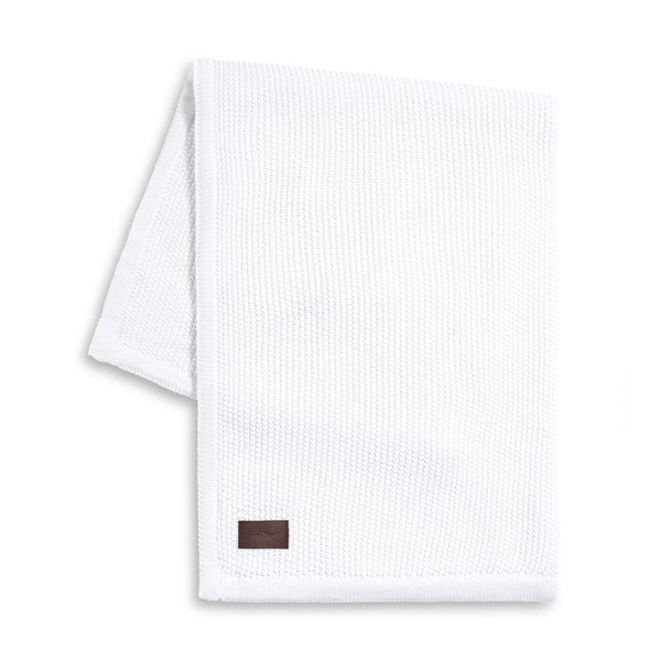 RetailSync:9117 The Little Green Sheep Organic Knitted Fleece Blanket
