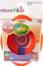 RetailSync:8391 Munchkin White Hot Bowls 3pk