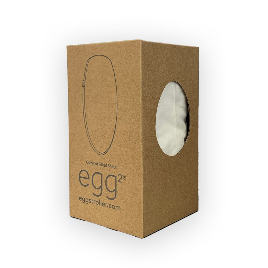 RetailSync:9163 Egg Carry Cot Fitted Sheets 2pk