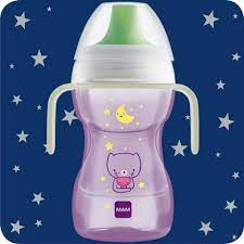 RetailSync:8842 Mam Fun To Drink Cup w/Glowing Handles 270ml 8m+ Girl