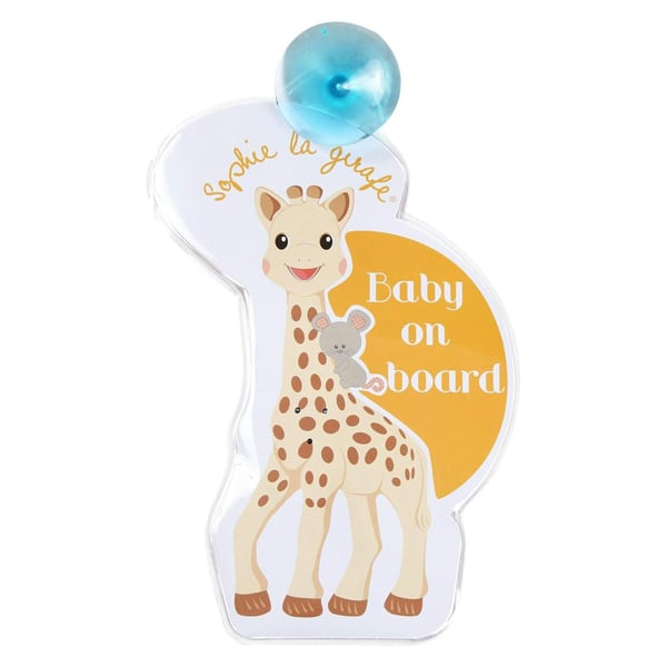 RetailSync:9285 Sophie La Girafe Flash Baby On Board Sign
