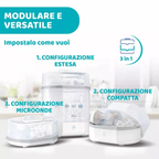 Chicco Steam Steriliser 3 In 1